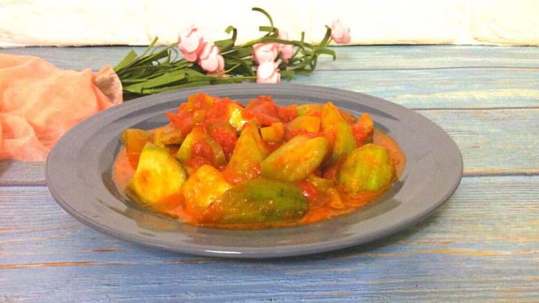 了不起的小番茄+番茄炒丝瓜