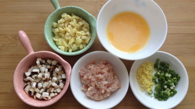 西施豆腐,备好所需食材