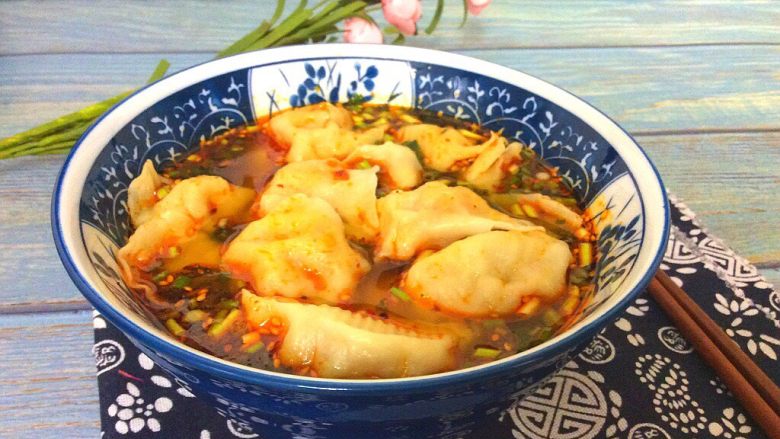 泡菜大肉酸汤水饺,酸辣鲜香的酸汤水饺就好了