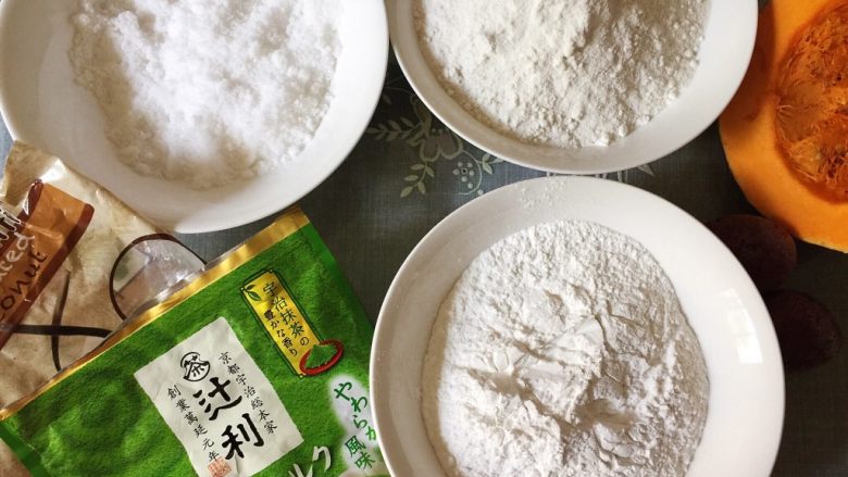 多彩松糕 神仙糕,食材