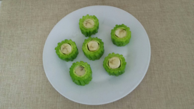 苦瓜酿香蕉,啦啦啦～