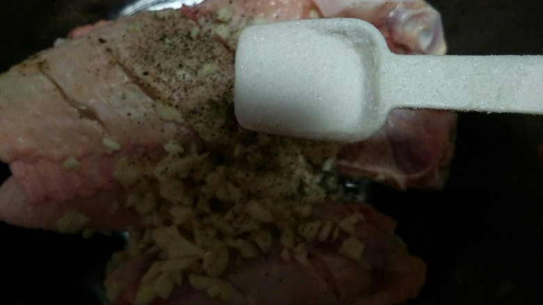 薯片鸡翅,加盐