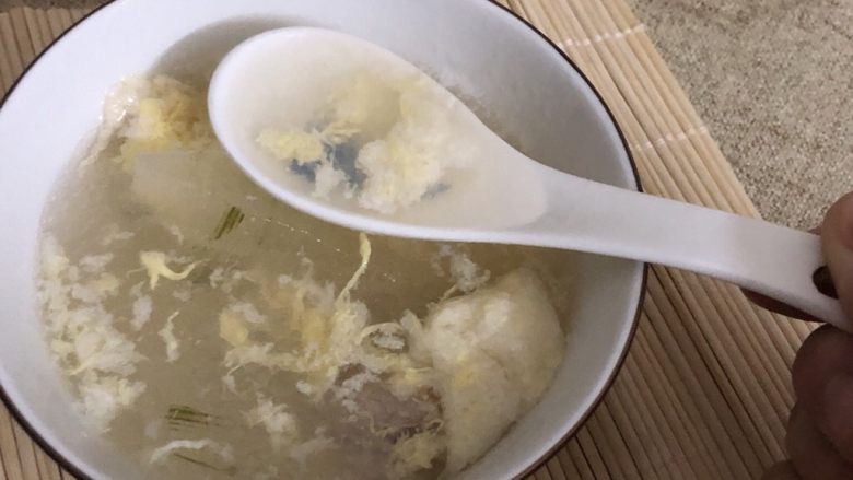 芦荟瘦肉蛋花汤