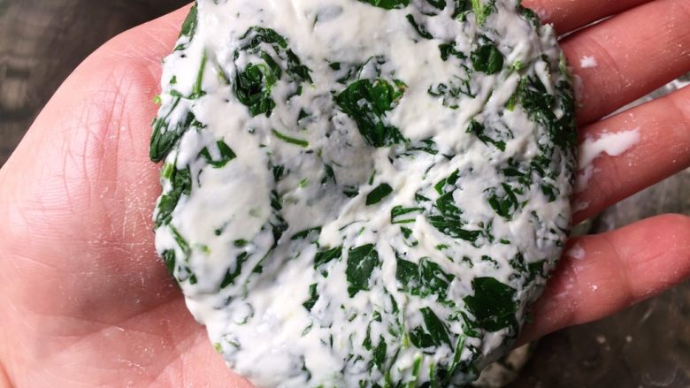 草头饼 —— 怎一个香字能形容,按扁