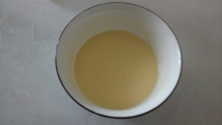 木糖醇无奶油蛋挞,第二次过滤
