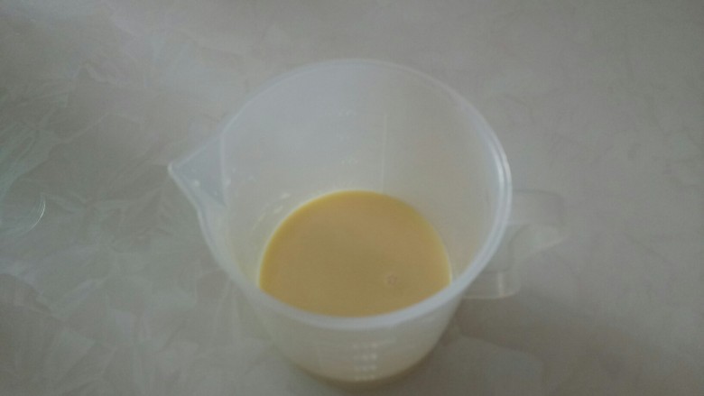 木糖醇无奶油蛋挞,第三次过滤。
