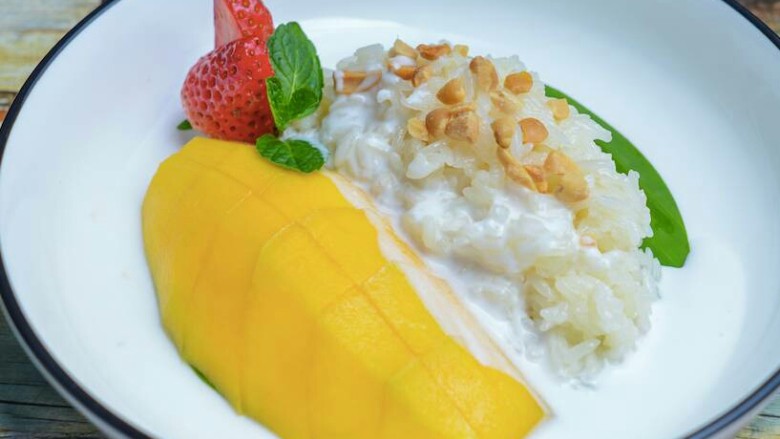 泰式芒果糯米甜饭
