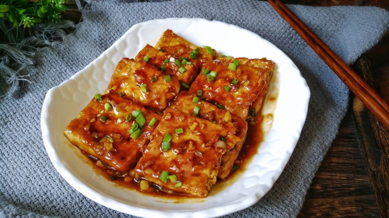 糖醋鹌鹑蛋豆腐,成品图!