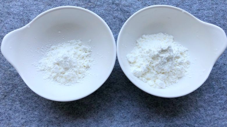 香菇酿肉,淀粉15g(一个小碗5g,一个小碗10g)