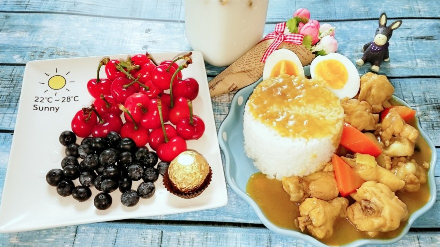 咖喱鸡肉饭