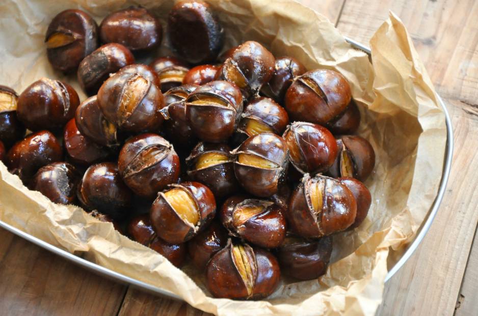 开口糖炒栗子（烤箱版）