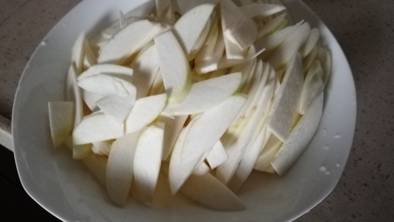 香肠茭白,切片