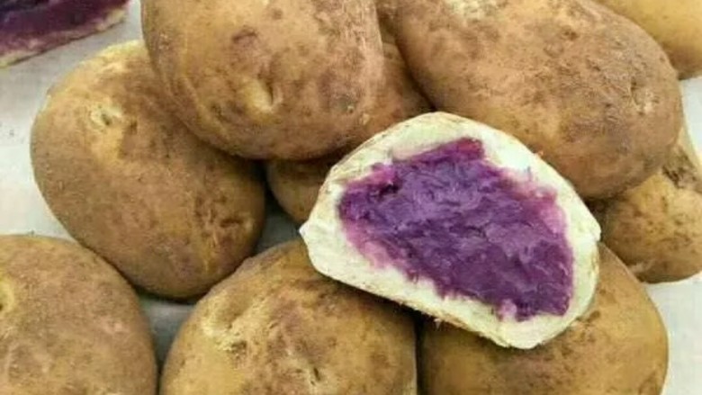 紫薯豆包,成品图ヾ(❀╹◡╹)ノ~,都做起来吧