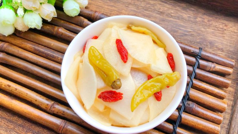 泡椒萝卜,漂亮不