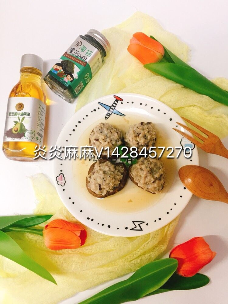 肉酿香菇,出锅