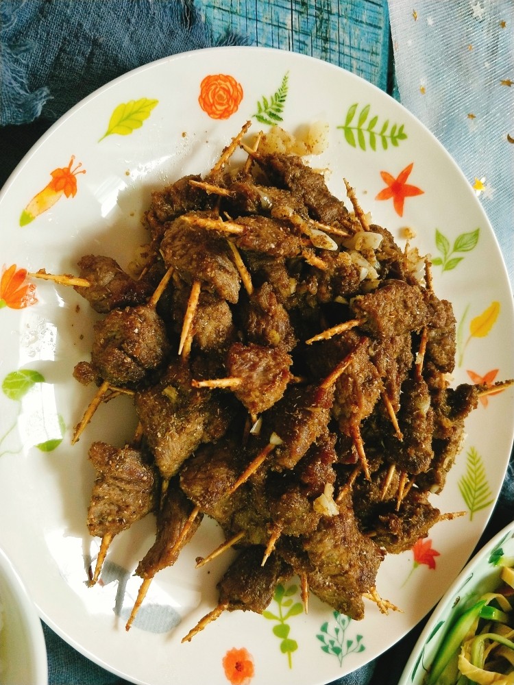 牙签牛肉🐮,你们学会了吗!?