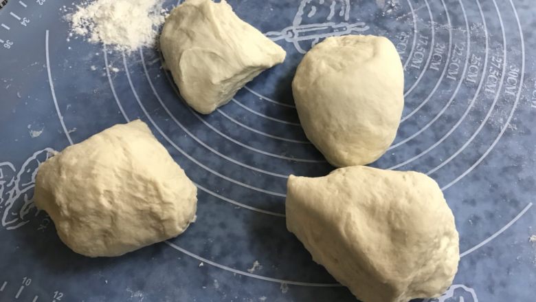 油泼面,然后分成小份