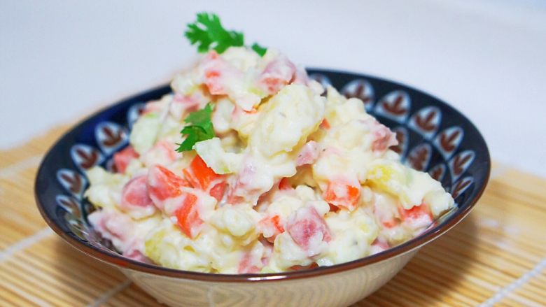不一样的土豆沙拉,味道好极了