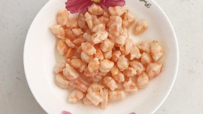 下饭小菜 豆豉什锦虾仁,盛出来备用