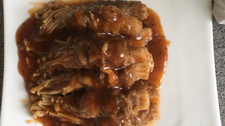 耗油金针肥牛