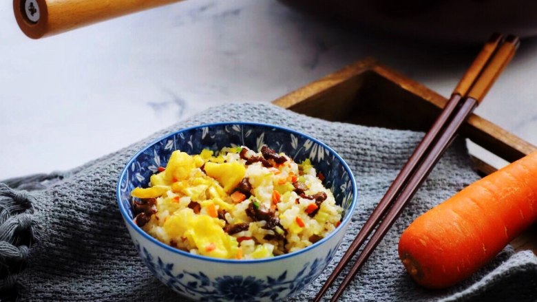 牛肉炒饭,诱人不?
