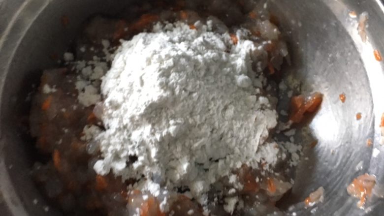 宝宝虾滑,淀粉