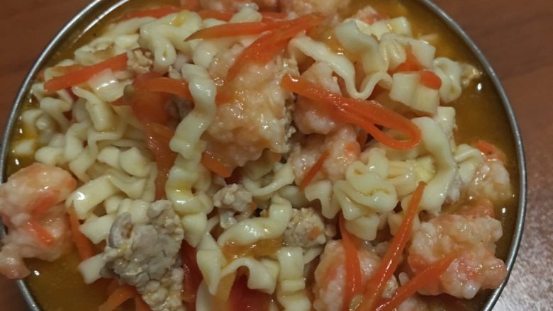 宝宝虾滑,宝宝虾滑面条
