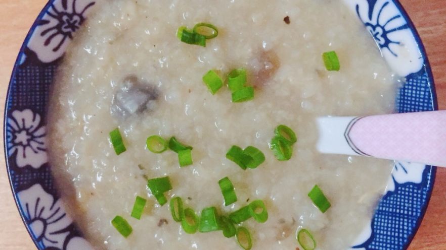 没有肉还是想吃皮蛋粥
