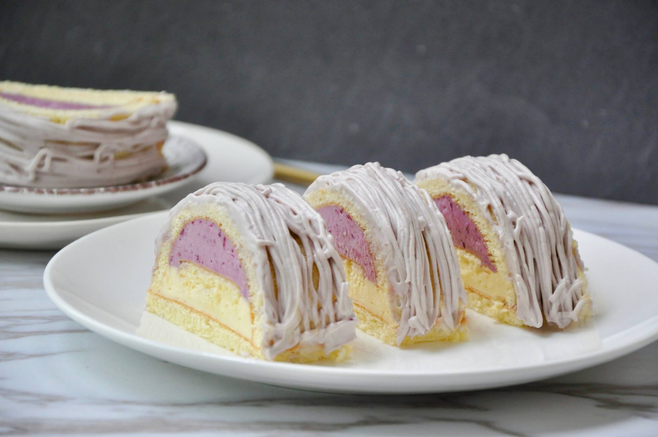 葡萄朗姆酒慕斯蛋糕