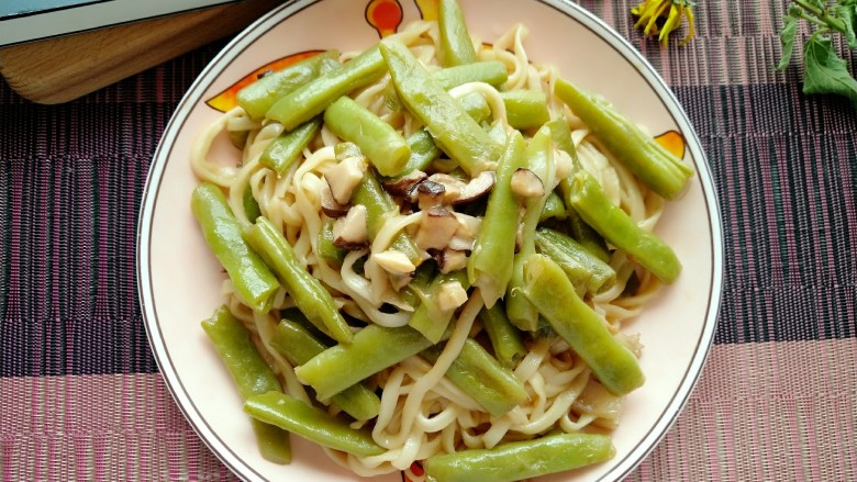 豆角焖面,完成