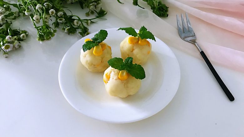 玉米粒土豆泥，惊艳味蕾的做法,成品。