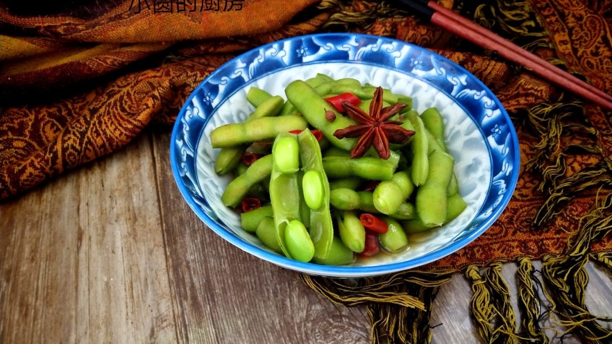 水煮毛豆