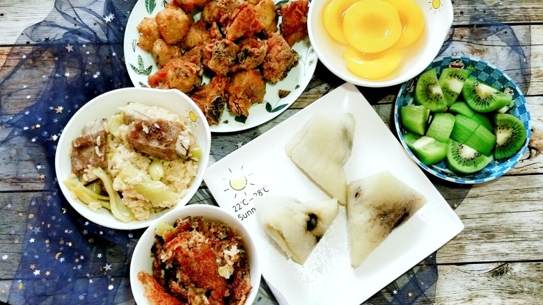 排骨豆角闷饭,吃饭啦!