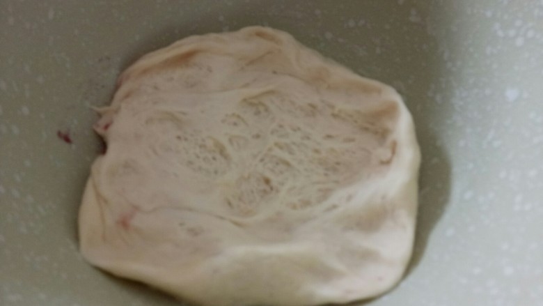 心花怒放手工椰蓉造型欧包,冷藏20小时的种面团,闻着有酸味,内部呈蜂窝状。