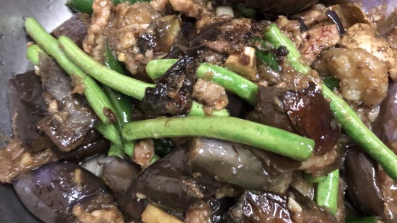 鱼香茄子豆角