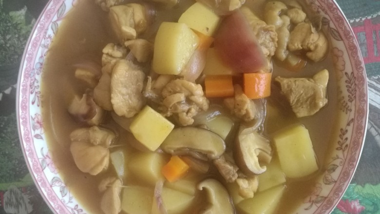 咖喱土豆鸡肉