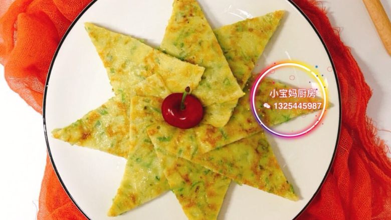 丝瓜煎蛋,切块食用，喜欢的点个关注吧😄