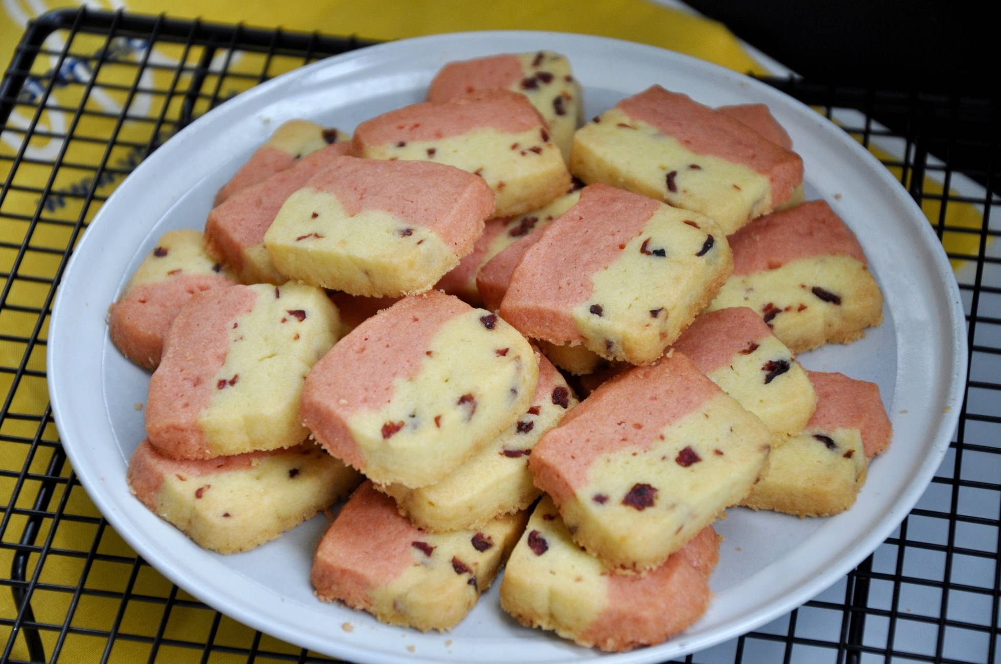 蔓越莓撞色饼干
