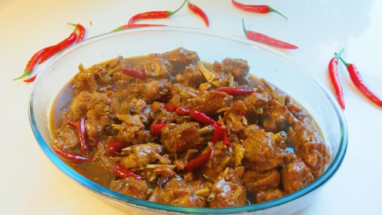 私房菜\麻辣飘万家\香焖鸡翅,成品图