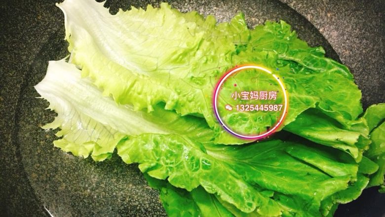 奶油生菜泥,焯水