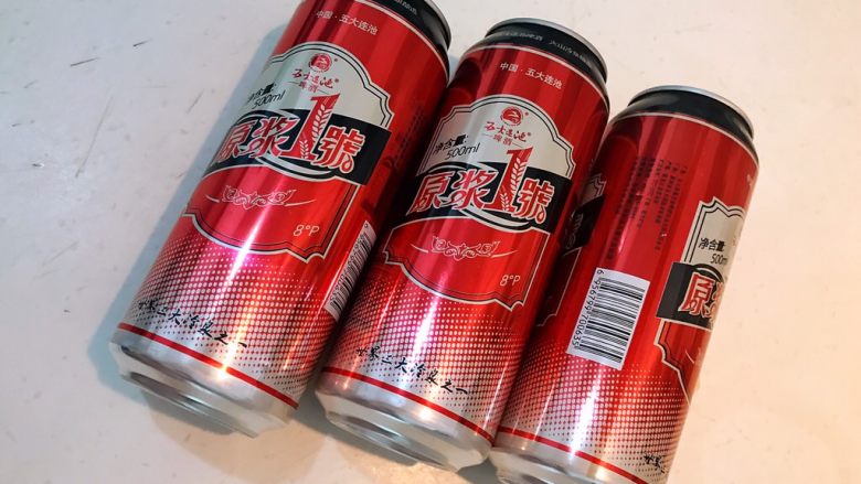 火山矿泉啤酒卤蛋,五大连池火山矿泉啤酒3罐(1500ml)