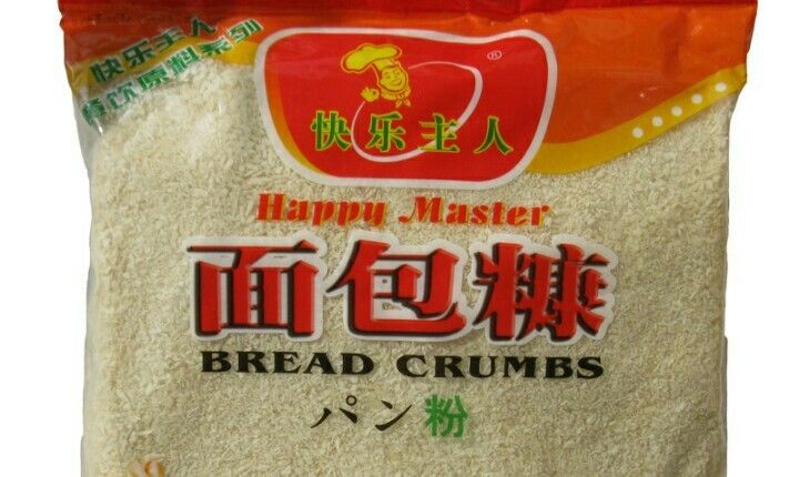 炒面包蟹,准备好面包糖,但是需要加工