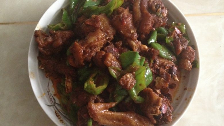 青椒鸡腿