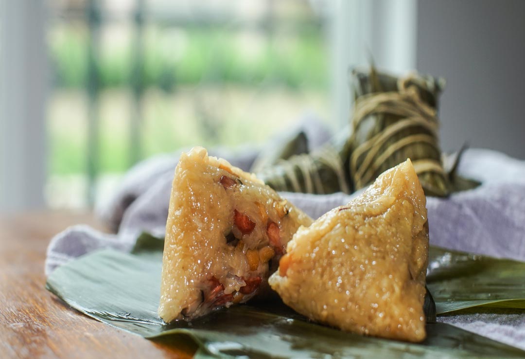 桂花香蜜肥美海鲜，尽在肥宅快乐粽