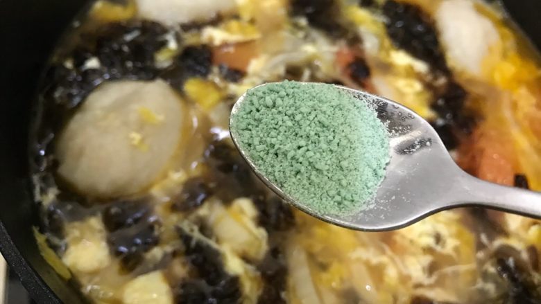 家常五宝鲜汤,加一丢丢蔬之鲜(鸡精)
