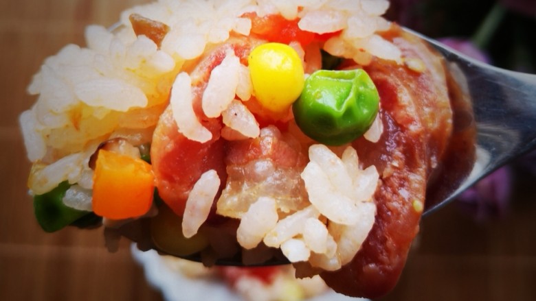 番茄焖饭,有没有流口水呀😄