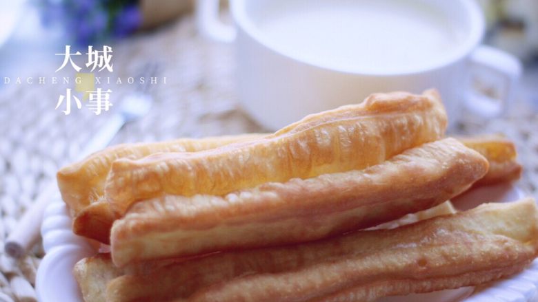 家庭版自制油条,好吃~