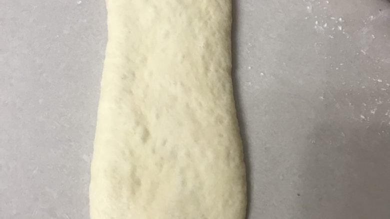 中种蜜豆吐司(玉米油板)
,用手掌拍打。