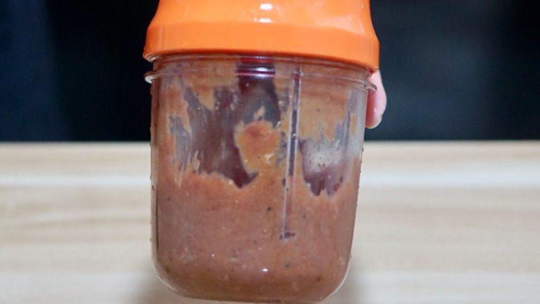 芦笋串串,成肉泥