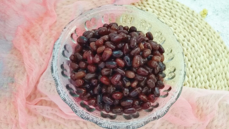 自制蜜红豆，甜甜蜜蜜，甜到心窝里